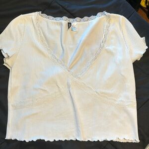 White blouse top